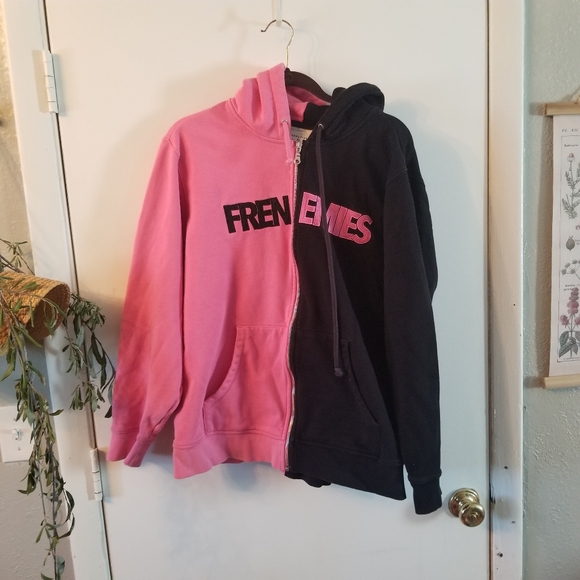 Frenemies Hoodie Teddy Fresh Trisha Paytas Ethan Klein Jacket - Picture 1 of 6